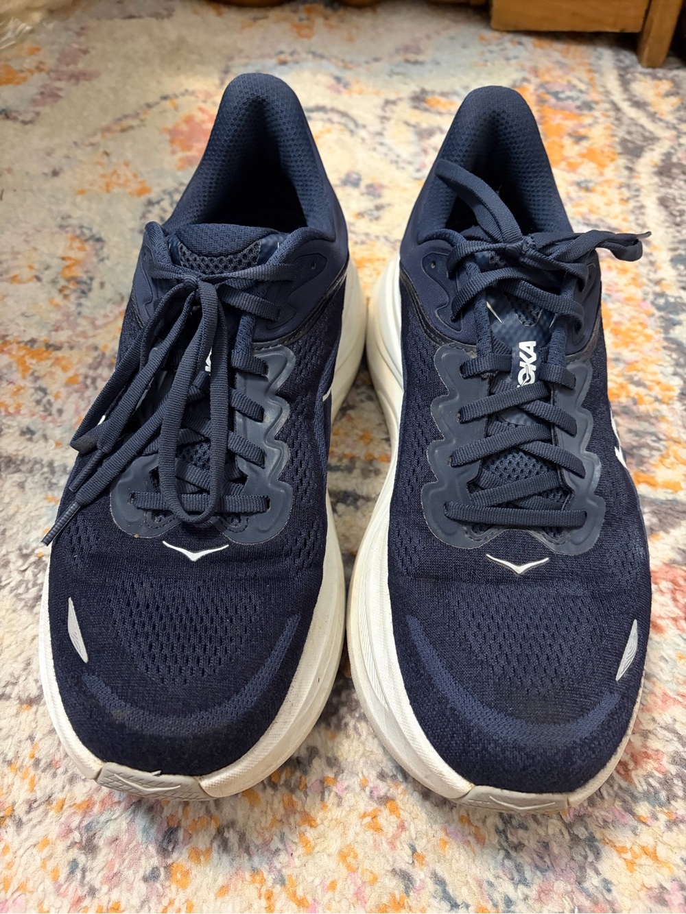 Hoka Men's Navy Bondi 9 Running Shoes - Picture 7 of 7